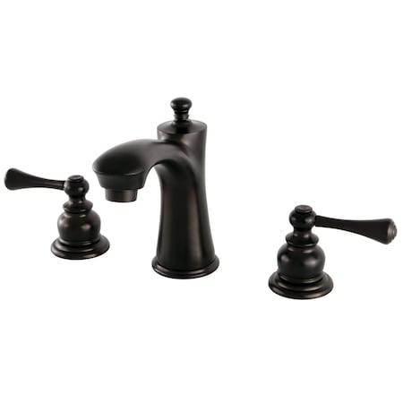 Kingston Brass 8" Widespread Bathroom Faucet, Oil Rubbed Bronze KB7965BL